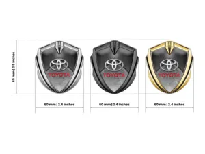 Toyota Custom Car Badge Max Design Sturdy Custom